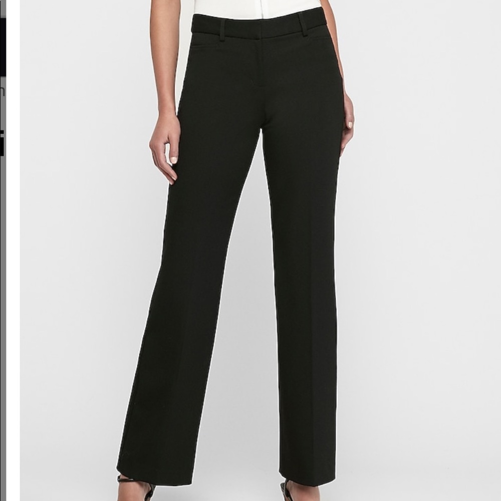 Express mid rise Editor trouser pants